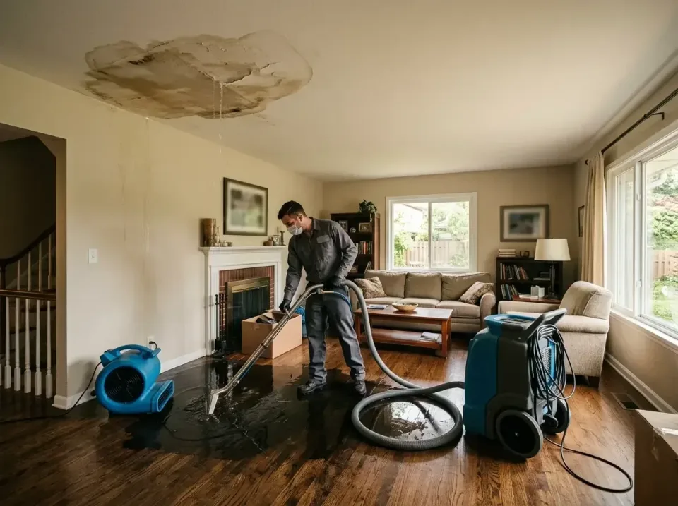 attic-pipe-burst-ceiling-drip-008 — frequently asked questions, Water Damage Restoration & Carpet Care in North Shore, CA